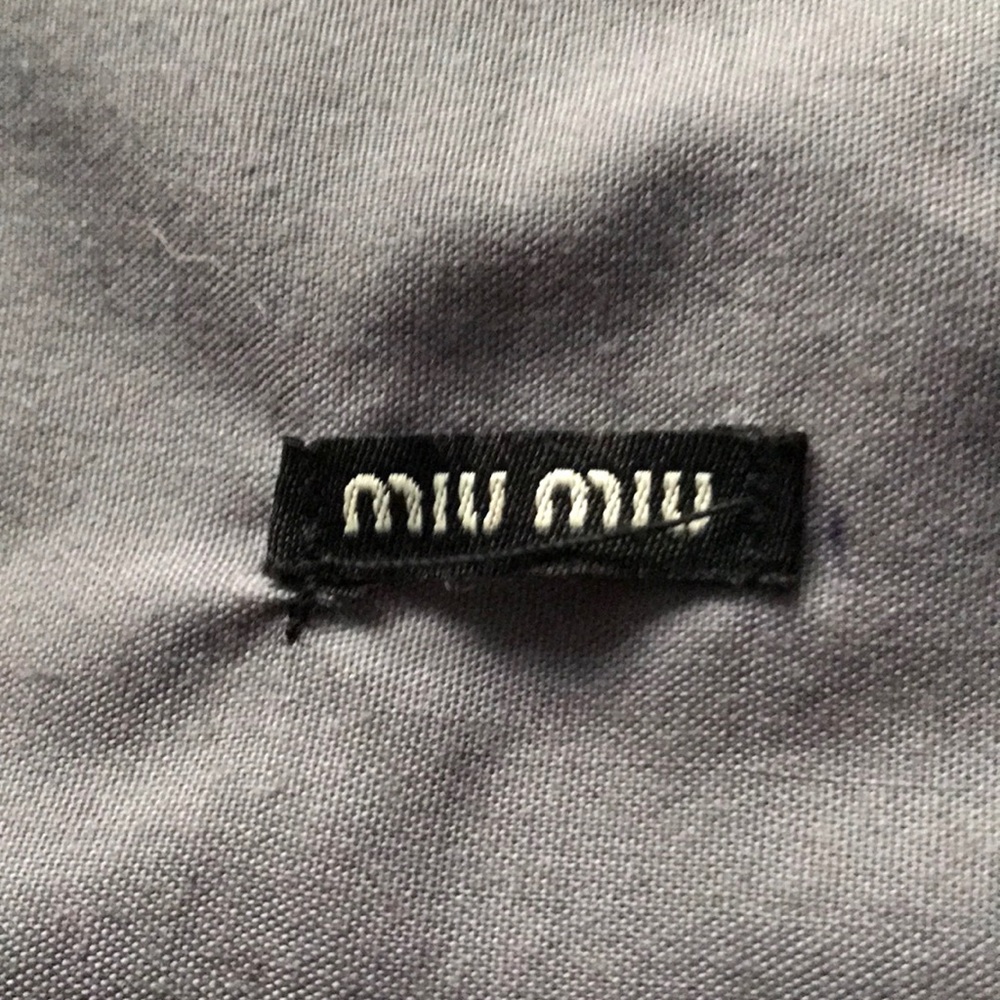 Miu miu dust bag